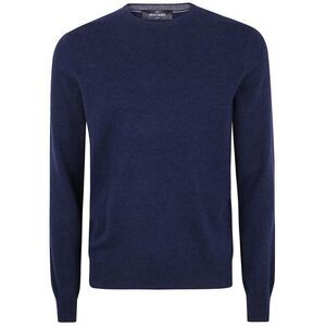GRAN SASSO Men's Crew Neck Sweater Men BLUE Sweaters & Cardigans